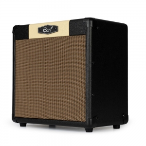 Cort gitárerősítő zengetővel, 15 Watt, fekete