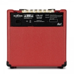 Cort gitárerősítő zengetővel, 15 Watt, vörös