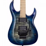 Cort elektromos gitár, EMG hangszedővel, kék burst