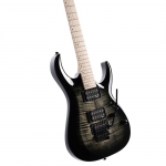 Cort elektromos gitár, EMG hangszedővel, szürke burst