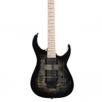 Cort elektromos gitár, EMG hangszedővel, szürke burst