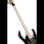 Cort elektromos gitár, EMG hangszedővel, szürke burst