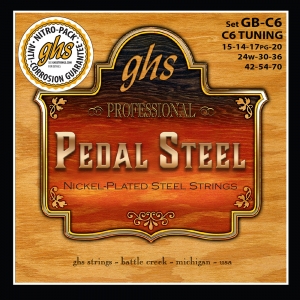 GHS el.húr - Pedal Steel Boomers, C6 Tuning