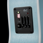 Cort akusztikus Lady-gitár elektronikával, puhatokkal, égkék