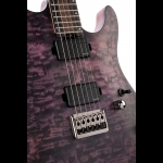 Cort elektromos gitár, Fishman hangszedővel, mélylila
