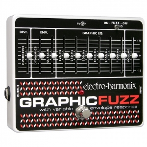 Electro-harmonix effektpedál Graphic Fuzz multifunkciós